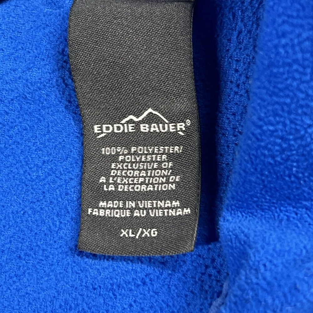 Eddie Bauer 1/4 Zip Pullover Men's XL Activewear Outdoor Fleece Mock Neck - Picture 3 of 12